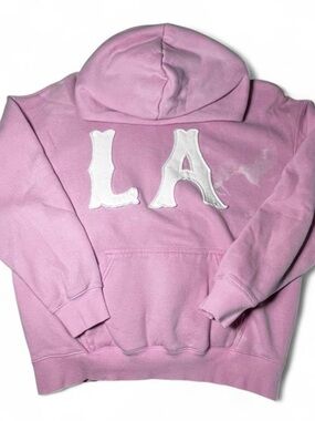 Pacsun Pink LA Western Hoodie